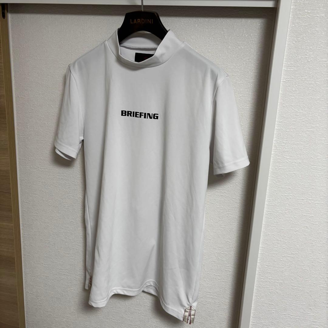 BRIEFING ブリーフィング ゴルフウェア メンズ モックネック M 白