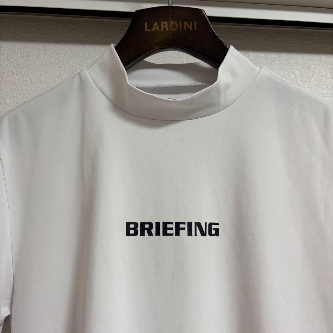 BRIEFING ブリーフィング ゴルフウェア メンズ モックネック M 白