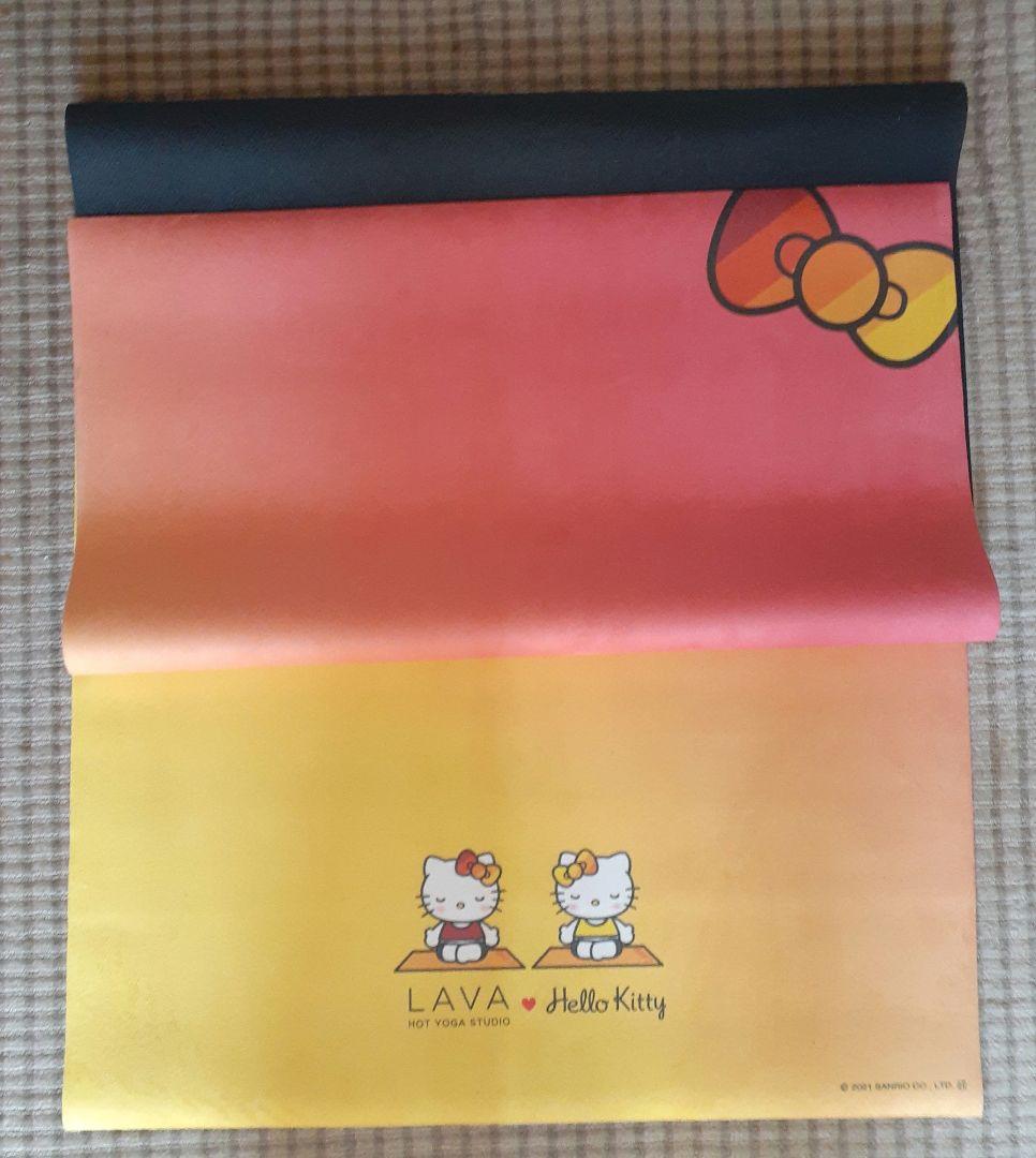 【LAVA】 ハローキティ コラボ オリジナルヨガマット (非売品)
