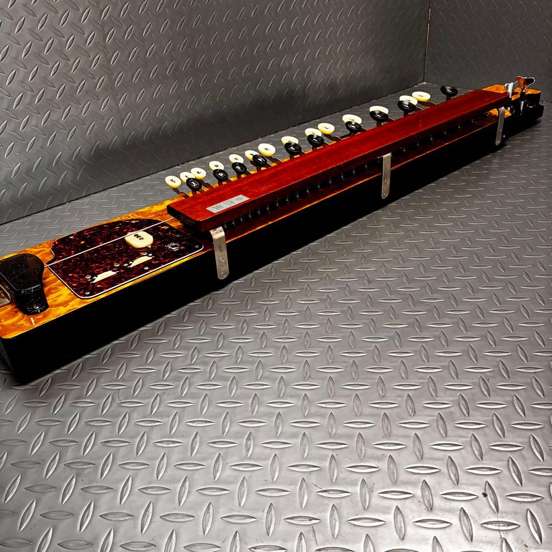 【美品】琴伝流 1弦 バス大正琴 キー ハードケース付 調律済 GOTOHペグ