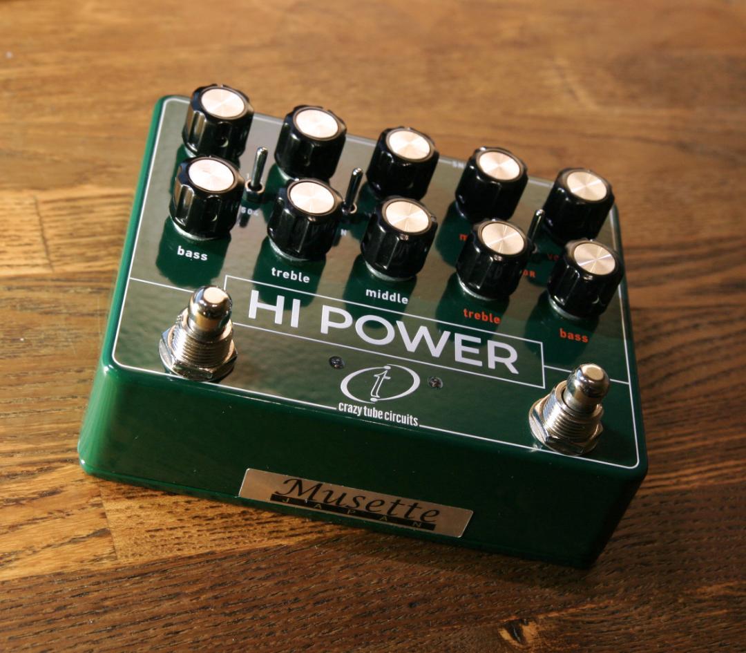★Crazy Tube Circuits HI POWER★ギターエフェクター