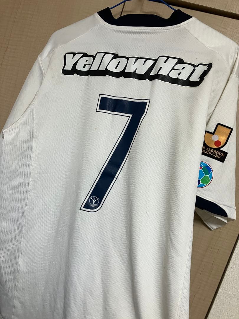 鹿島アントラーズ　3連覇　ユニフォーム　XLアウェイ　08-09 新井場徹　#7
