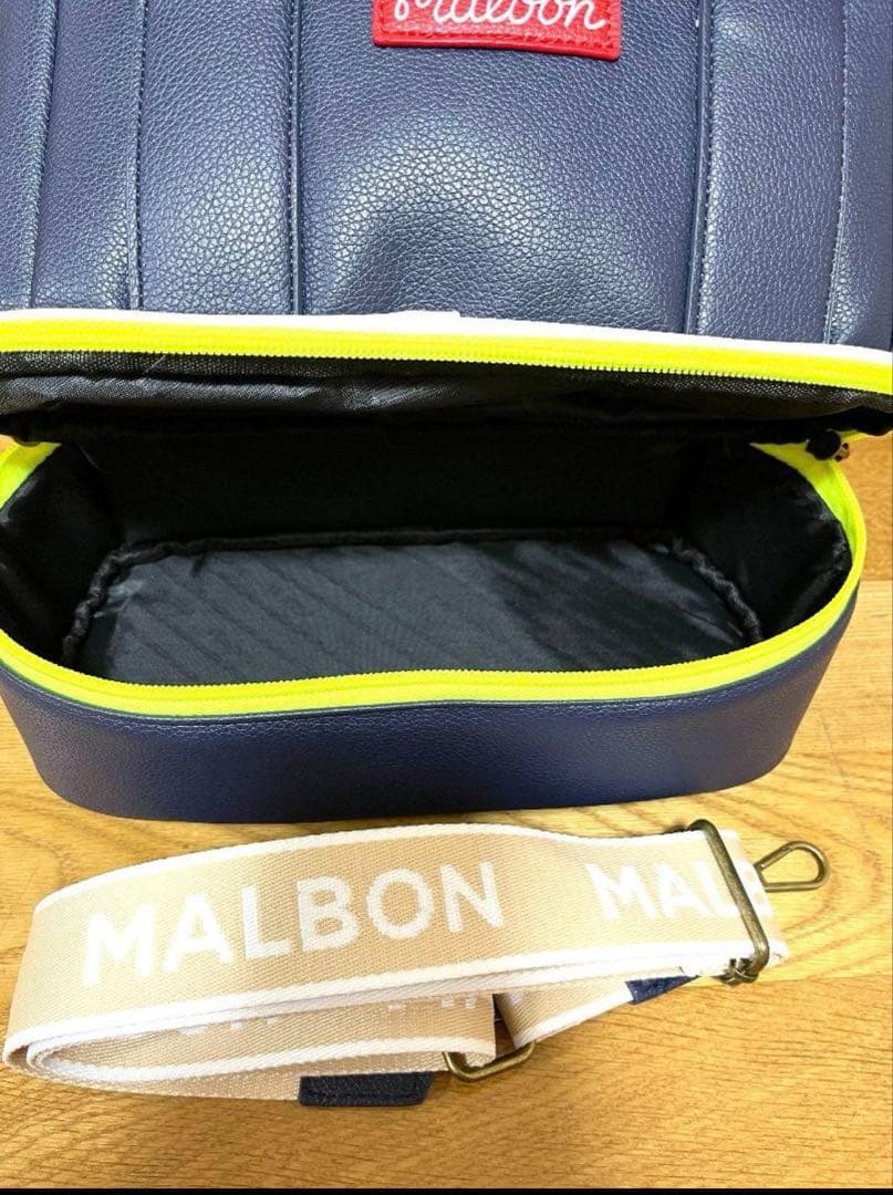 ネイビー　トートバッグ　即日　マルボンゴルフ　MALBON GOLF