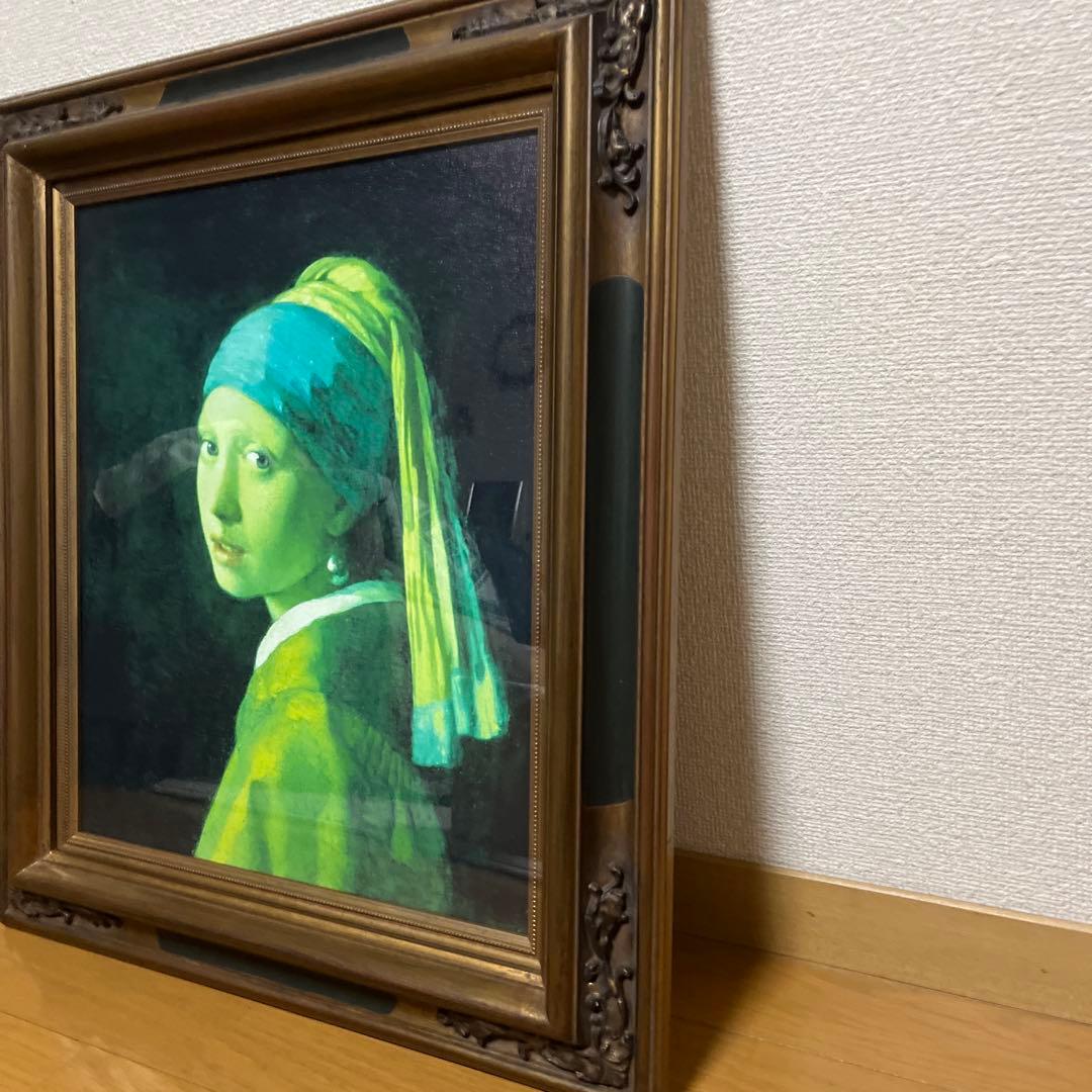 ヤン・フェルメール 真珠の耳飾りの少女　青いターバンの少女