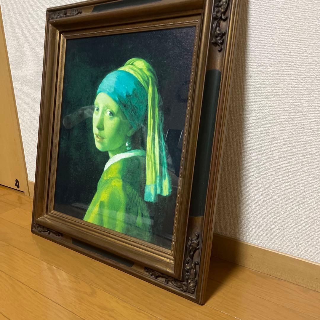 ヤン・フェルメール 真珠の耳飾りの少女　青いターバンの少女