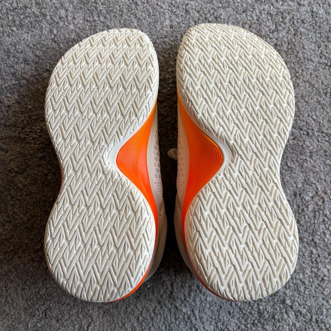 EGOZARU EGO BLAZE OFF WHITE×ORANGE 27cm