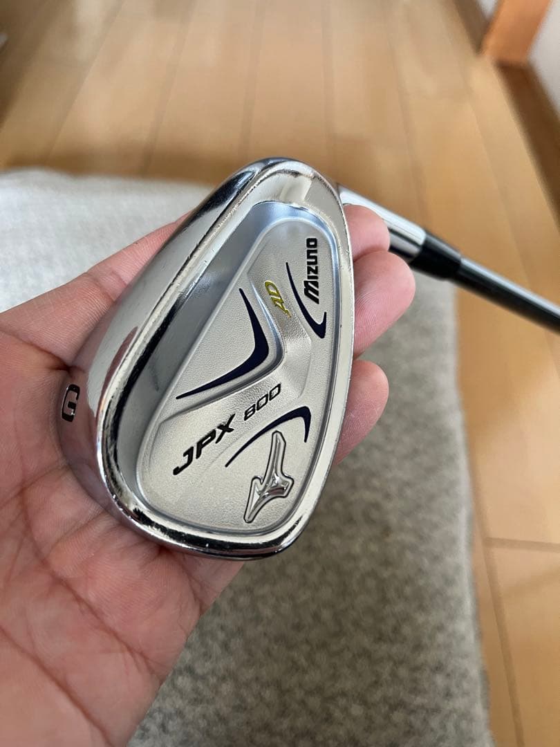 専用ミズノ jpx800 AD アイアンGWギャップウェッジ単品リシャフトR-1