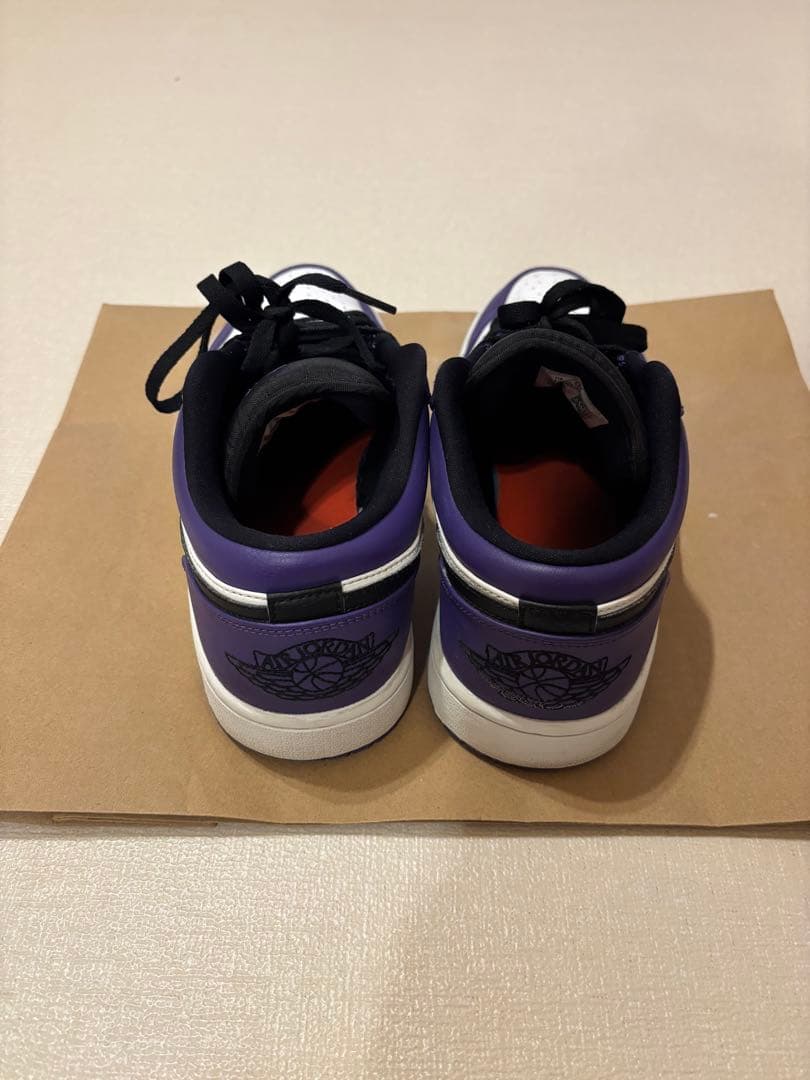 Jordan メンズ シューズ Nike Air 1 ローコート パープル