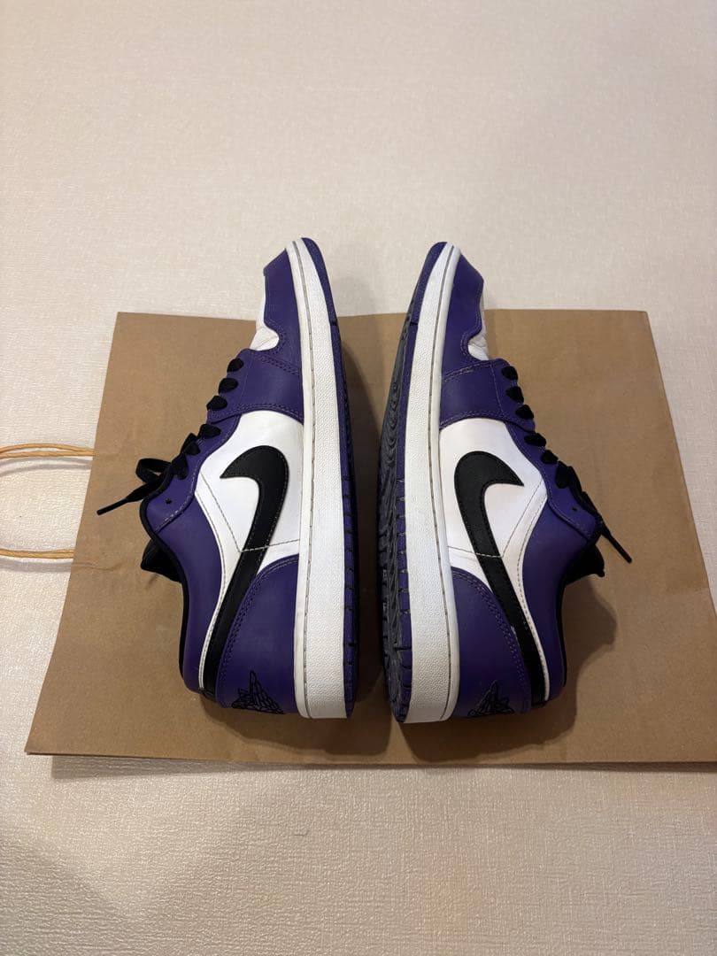 Jordan メンズ シューズ Nike Air 1 ローコート パープル