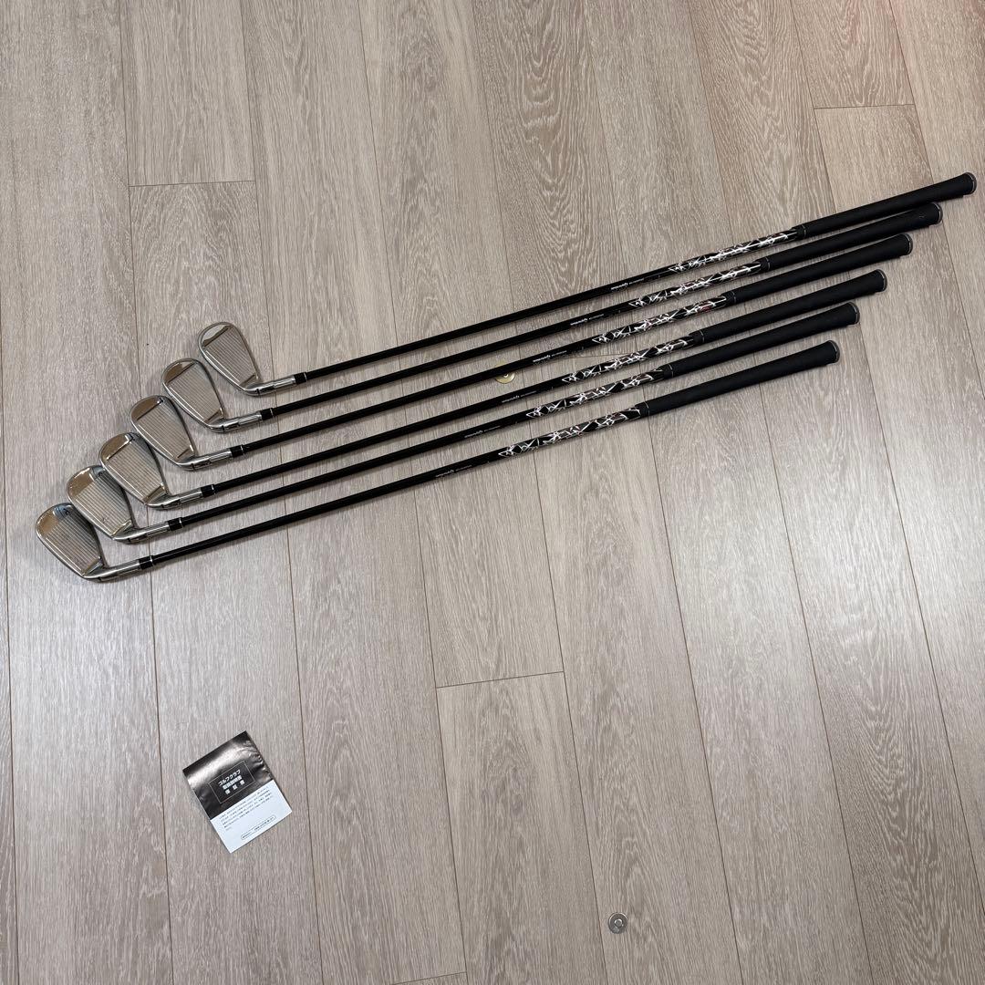 TaylorMade M4 アイアンセット 6本フルセット 純正カーボン S