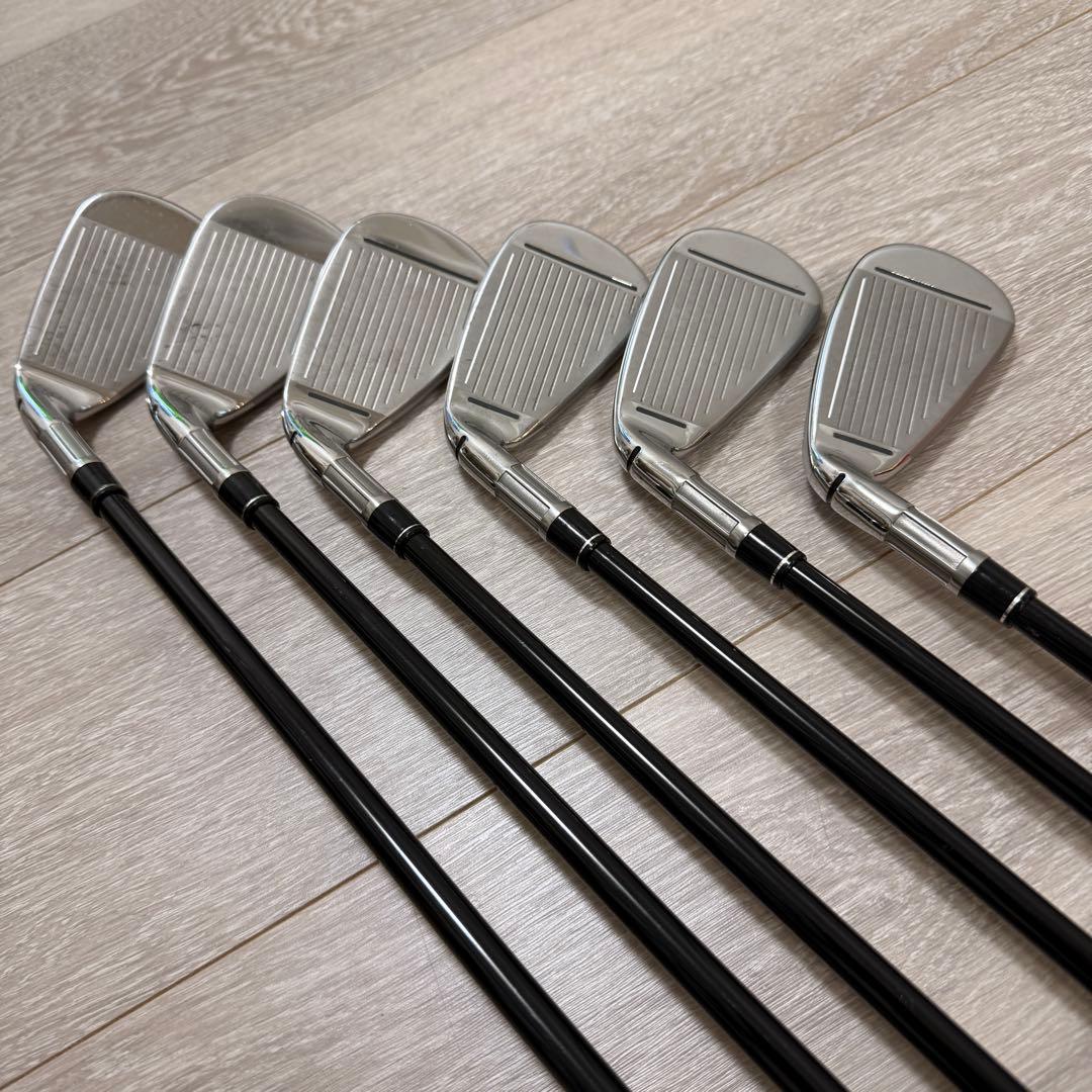 TaylorMade M4 アイアンセット 6本フルセット 純正カーボン S