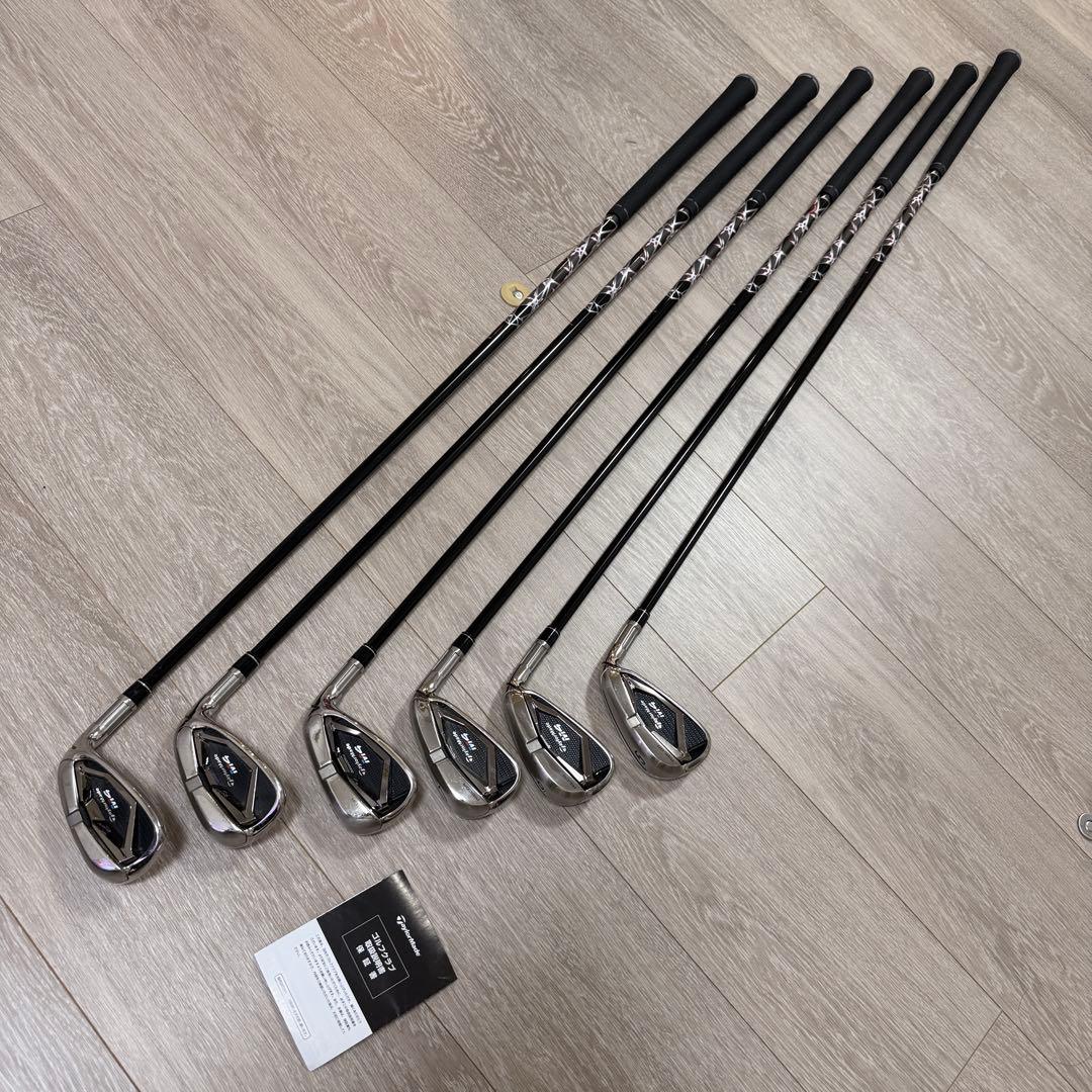TaylorMade M4 アイアンセット 6本フルセット 純正カーボン S