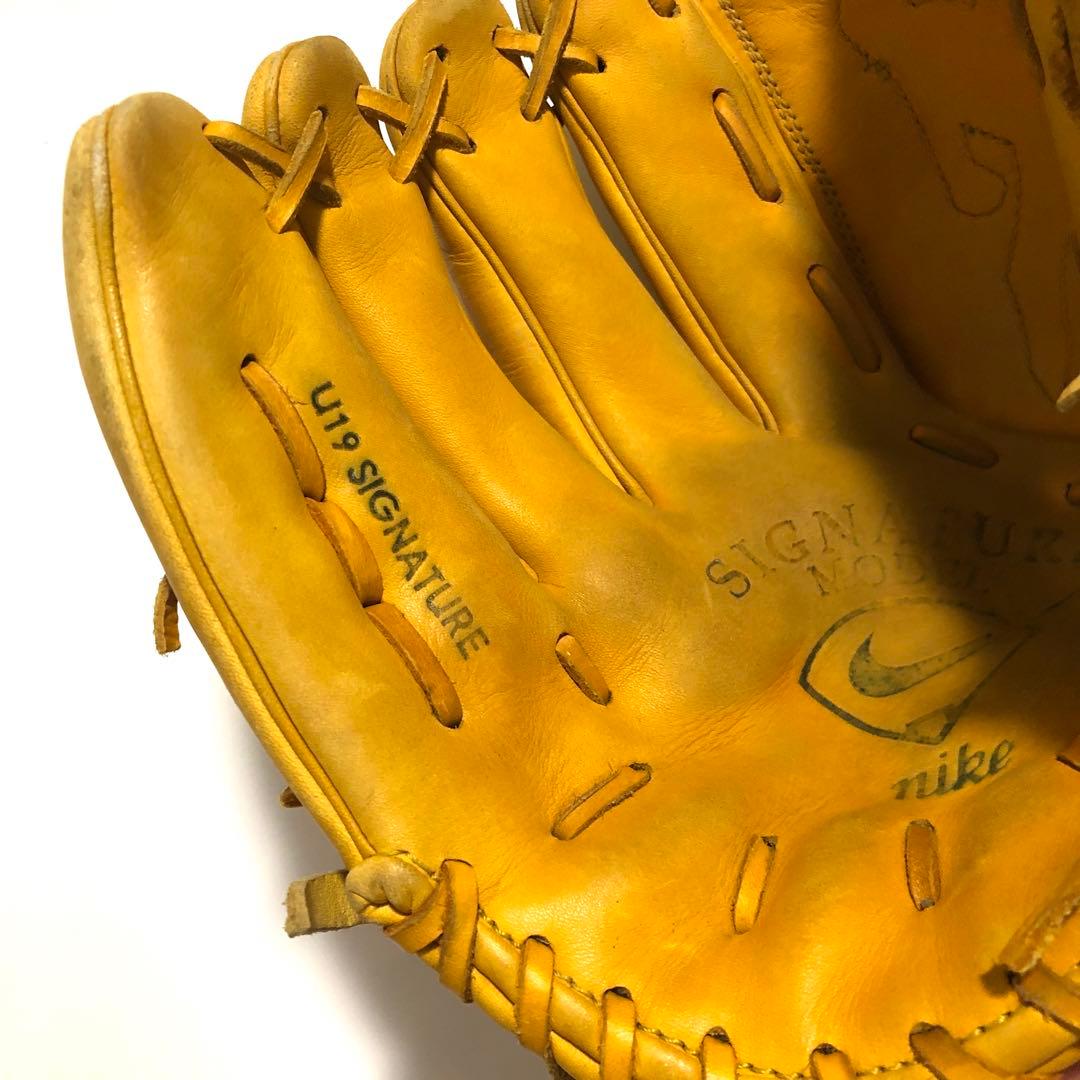 限定✨NIKE グローブ 軟式野球 上原浩治 U19 シグネチャー 左投げ 投手