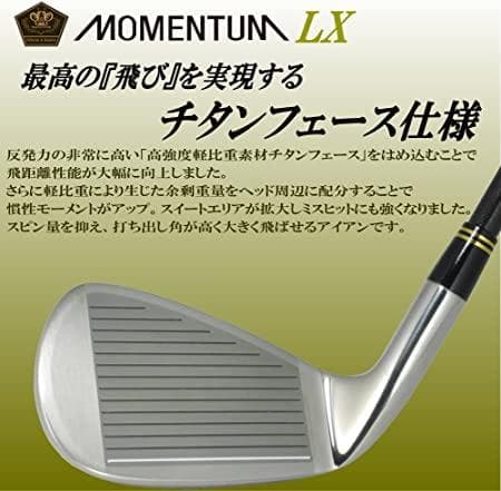 パワービルト MOMENTUM LX アイアン 6I~PW 5本セット