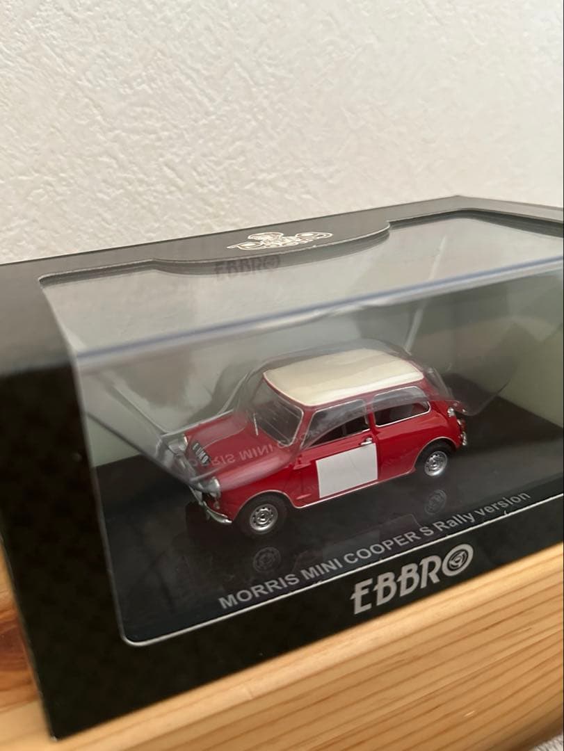 超希少！エブロ　1/43モーリスミニクーパーSラリーカー BMC ローバーミニ