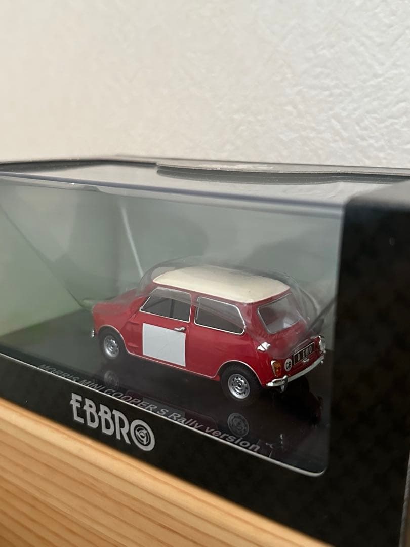 超希少！エブロ　1/43モーリスミニクーパーSラリーカー BMC ローバーミニ