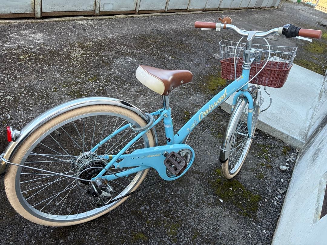 子供用自転車 ホダカ　クロワッサン　ライトブルー