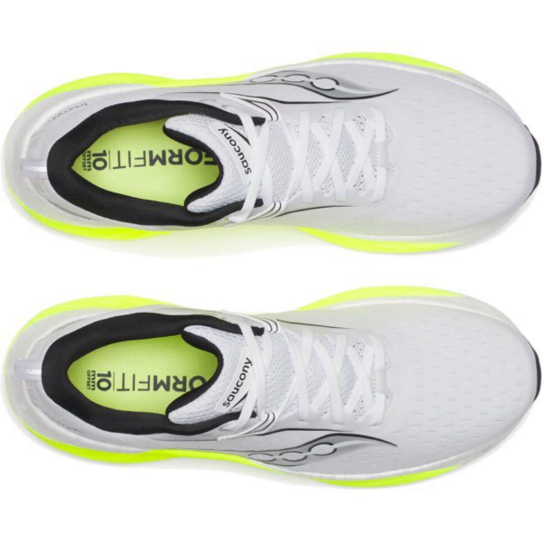 Saucony triumph 22 ホワイト/シトロン