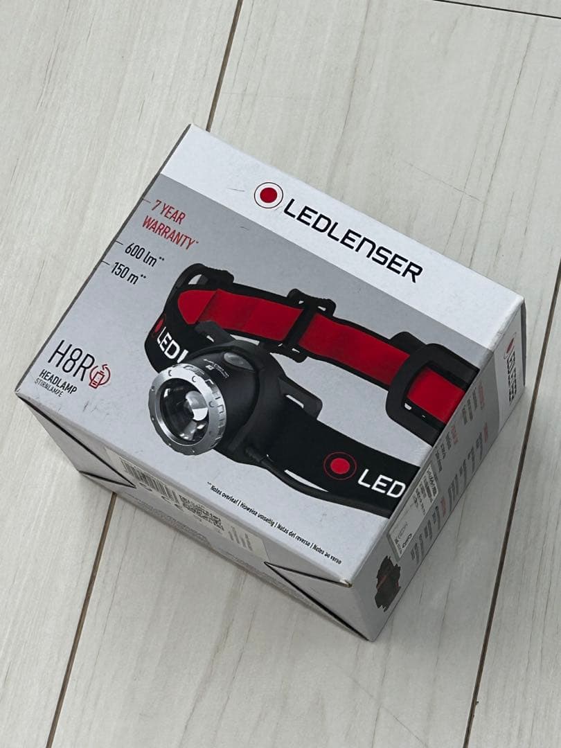 LEDLENSER H8R ヘッドランプ 交換用バンド付き