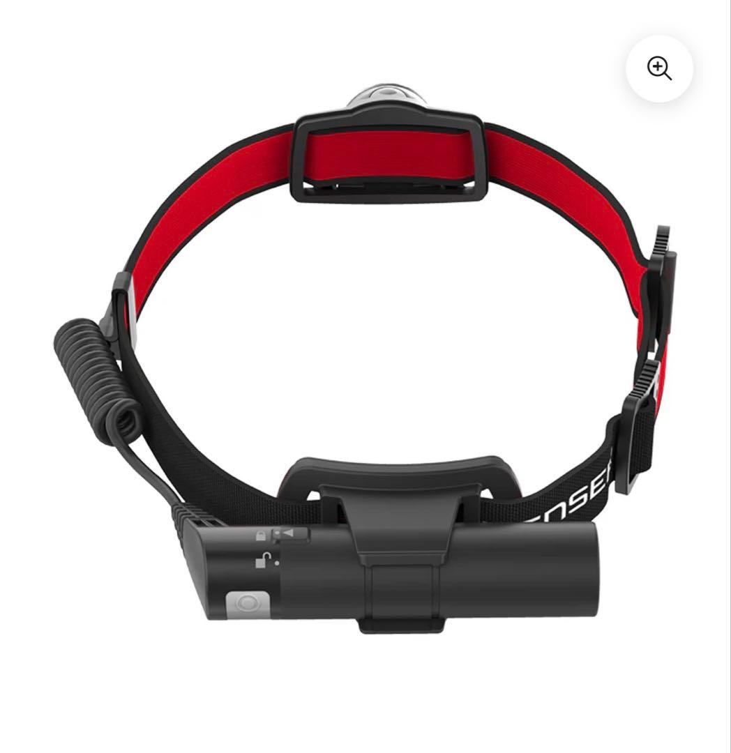 LEDLENSER H8R ヘッドランプ 交換用バンド付き