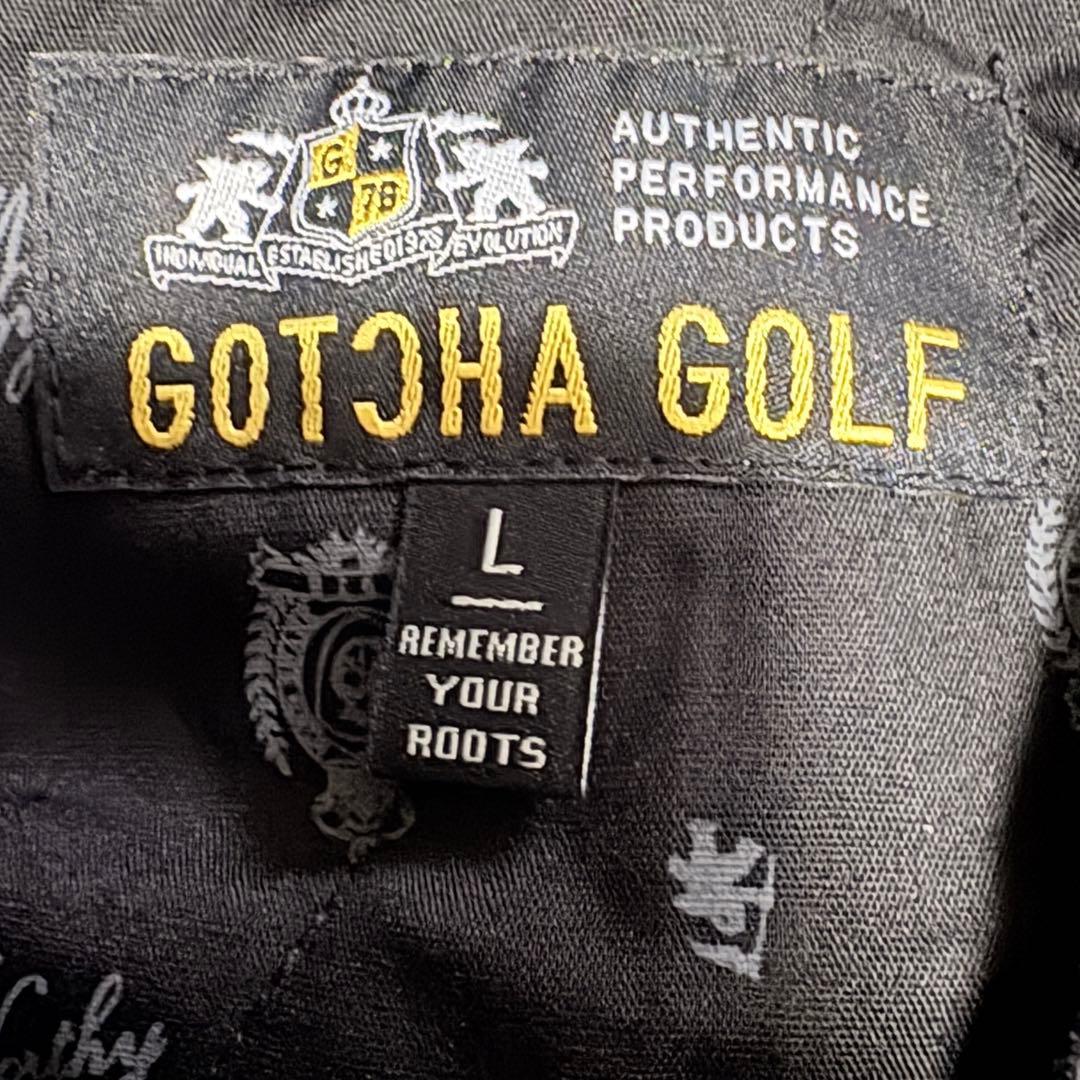 美品 ガッチャ ゴルフ GOTCHA パンツ ストレッチ グレー メンズ L