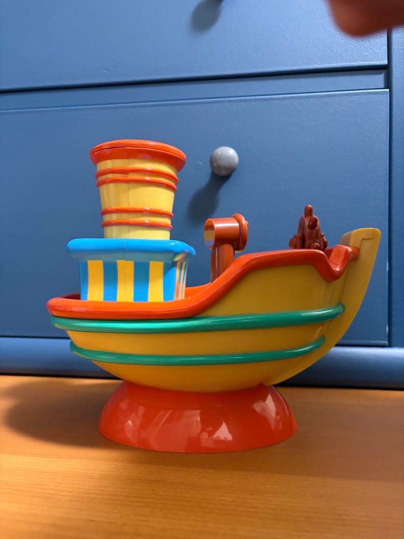 【激レア】ドナルドのボートビルダー S.Sデイジー号 貯金箱 東京ディズニーシー