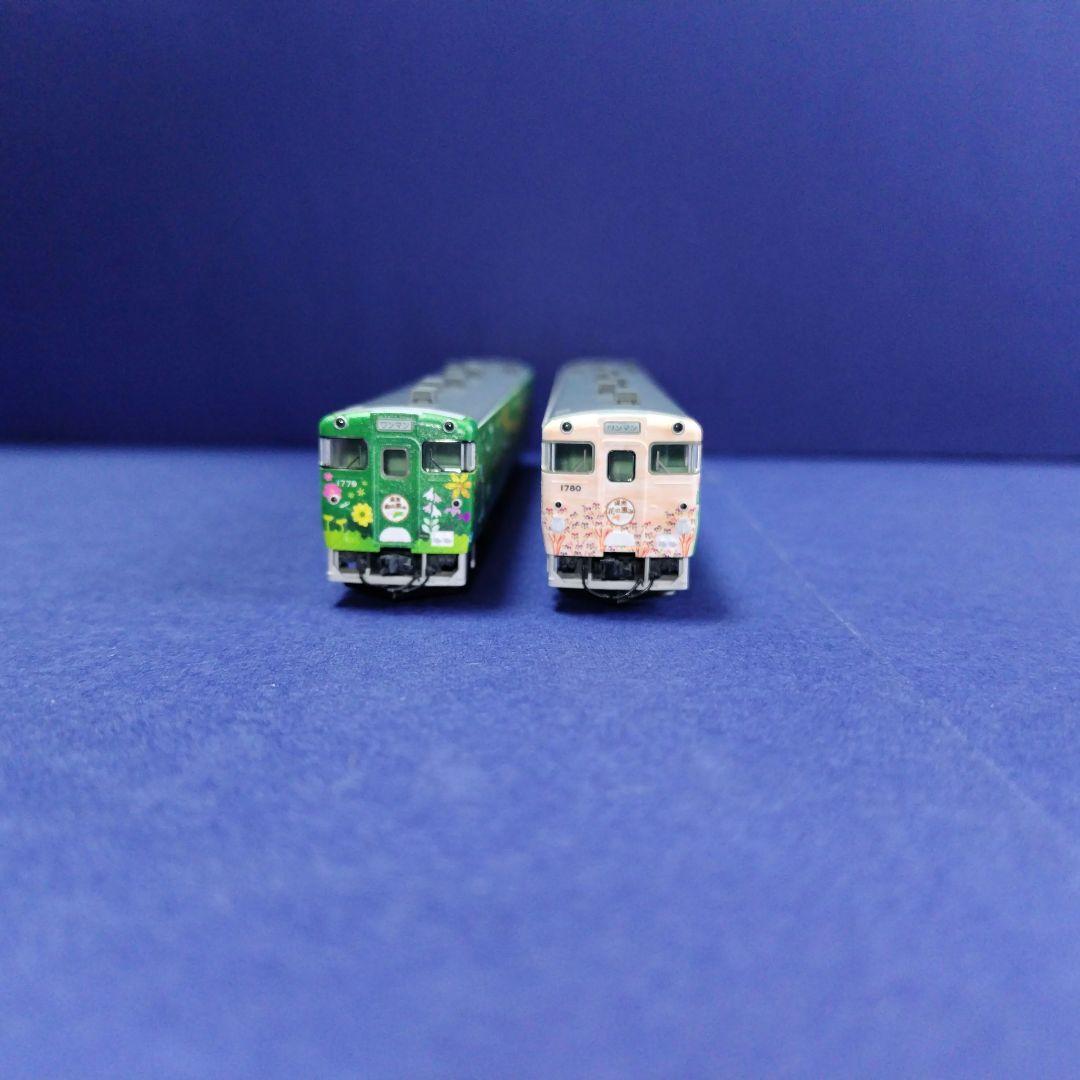tomix キハ40 道央花の恵み、道東森の恵み　2両セット　日高線　Nゲージ