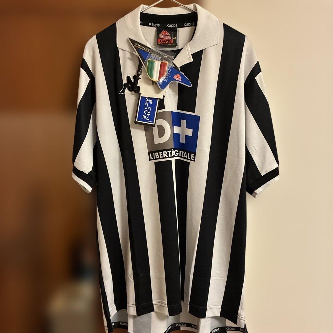 (新品・タグ付き) デルピエロ ユベントス 98/99 ホーム半袖ユニフォーム
