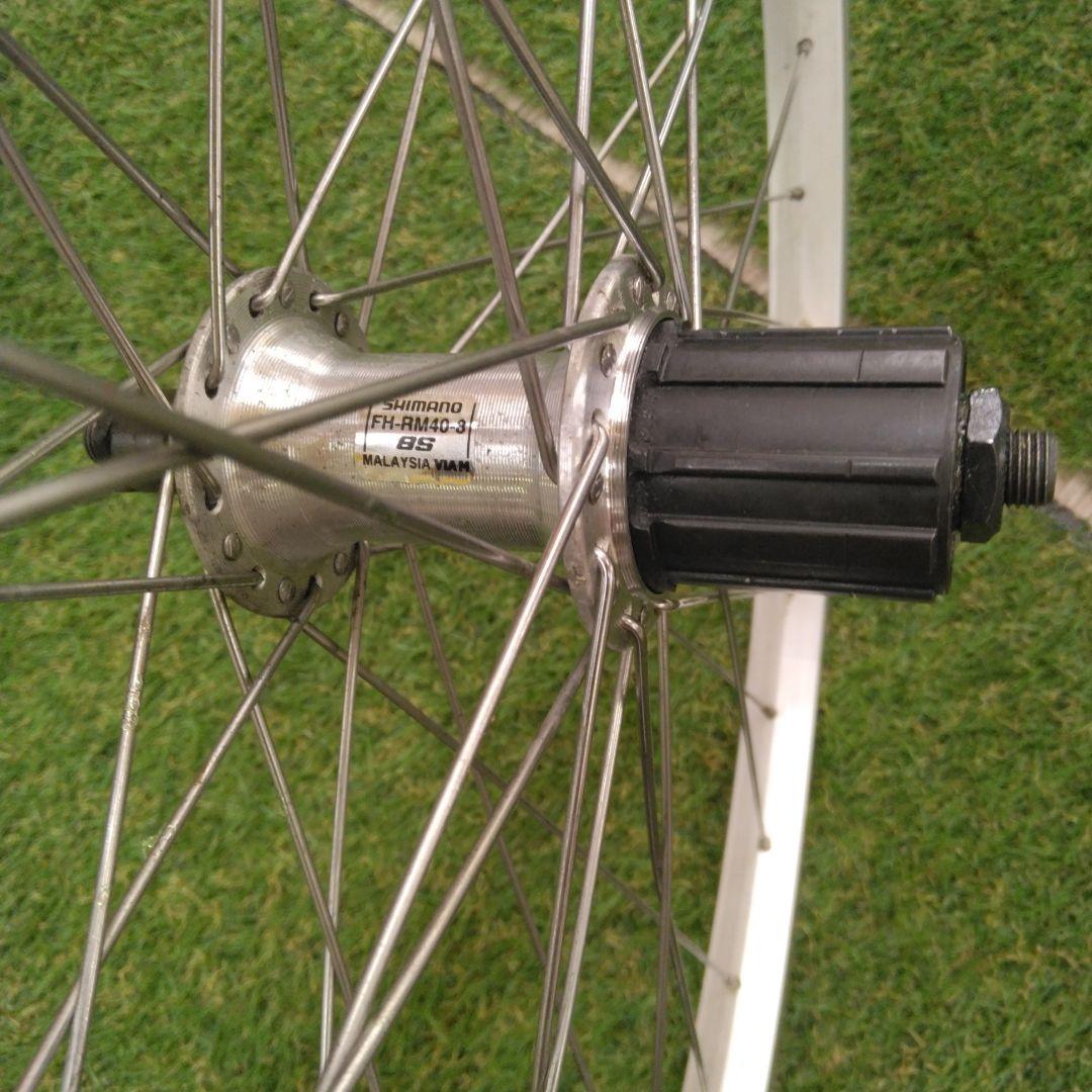 自転車用 26インチ完組ホイール　前後セット