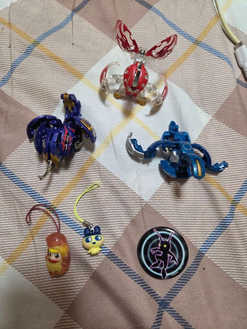 バトルフィギュアセット バンダイ ガンタイス　爆丸