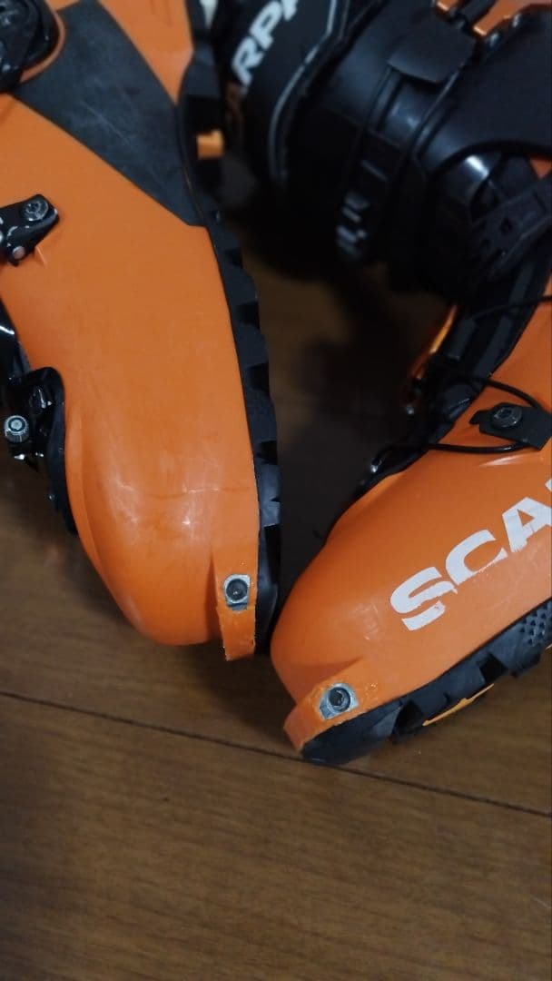 スカルパ マエストラーレ 27サイズ スキーブーツ オレンジ バックカントリー