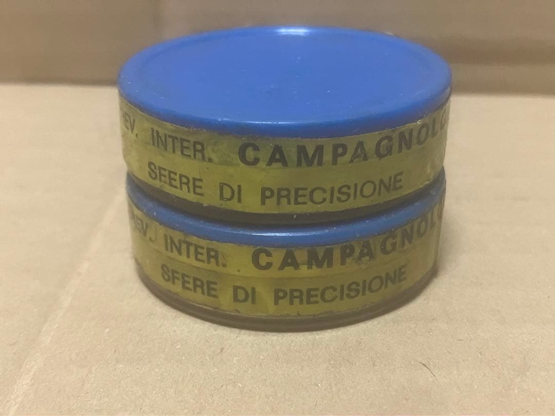 campagnolo ヘッドパーツ リテーナー 黄 2ケース ビンテージ カンパ