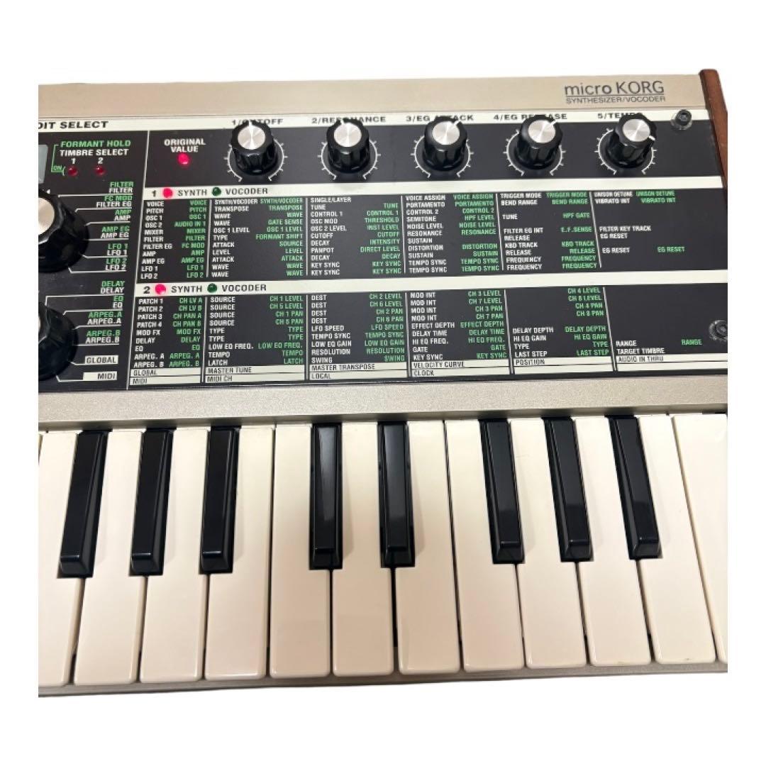 ★超名機★ KORG microKORG シンセサイザー 37鍵　ジャンク
