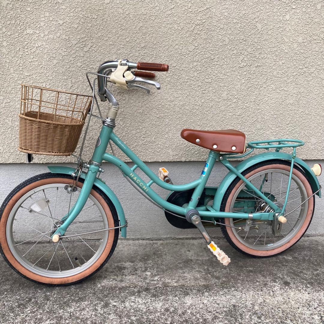 ブリヂストン　子供用自転車　ハッチ　ブルー16インチ