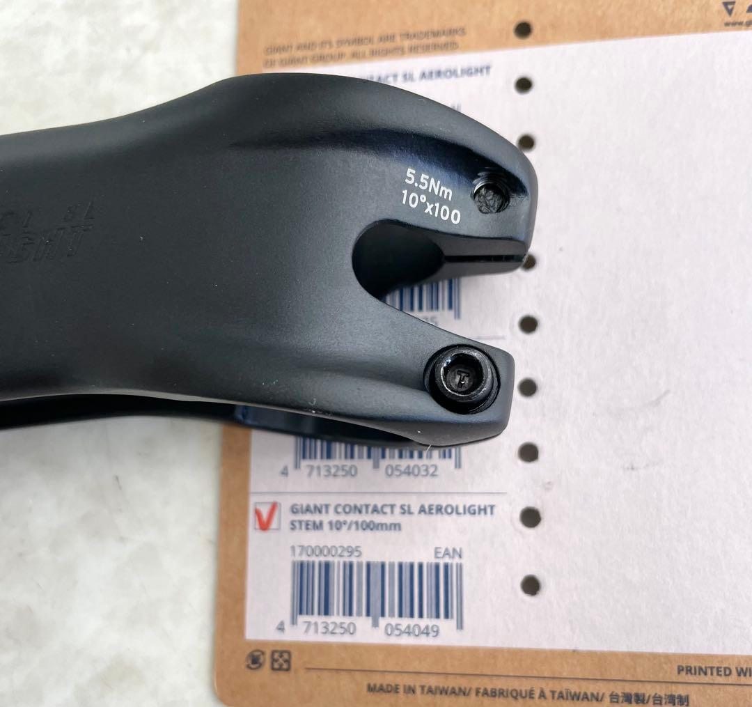 パーツ GIANT CONTACT SL AEROLIGHT STEM 100mm