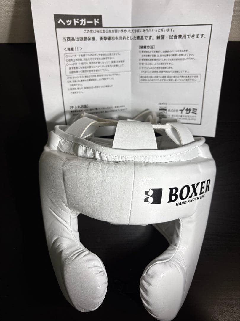 ISAMI BOXER ボクシングヘッドギア Mサイズ 付属品あり