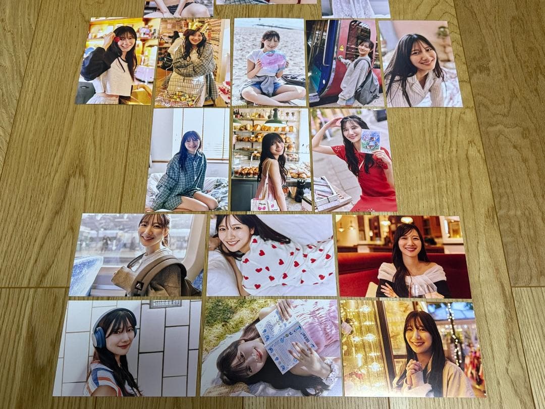 日向坂46 河田陽菜 2nd写真集 テイクオフ ポストカード 全20枚フルコンプ