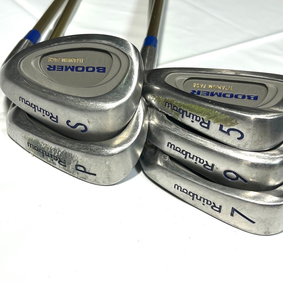 Rainbow BOOMER アイアンセット レディースAlien GOLF