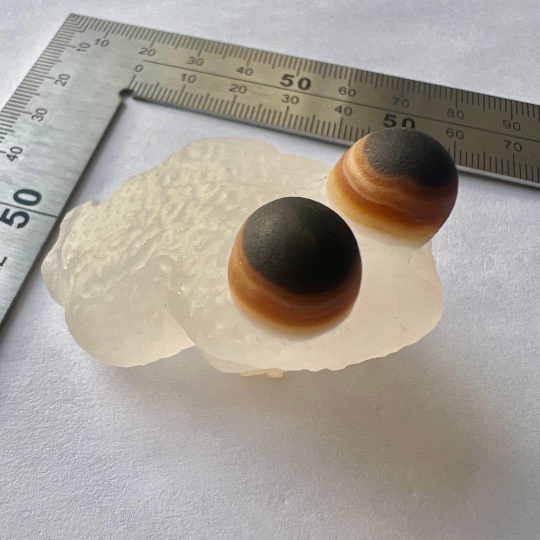 ゴビ瑪瑙 ゴビアゲート 51mm 天然石　鉱物　蒙古瑪瑙　標本