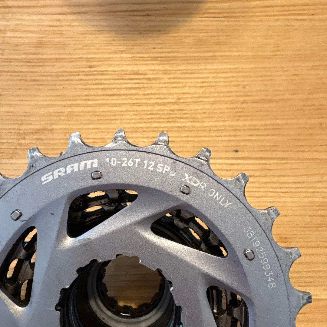 SRAM RED 12速スプロケット 10-26T
