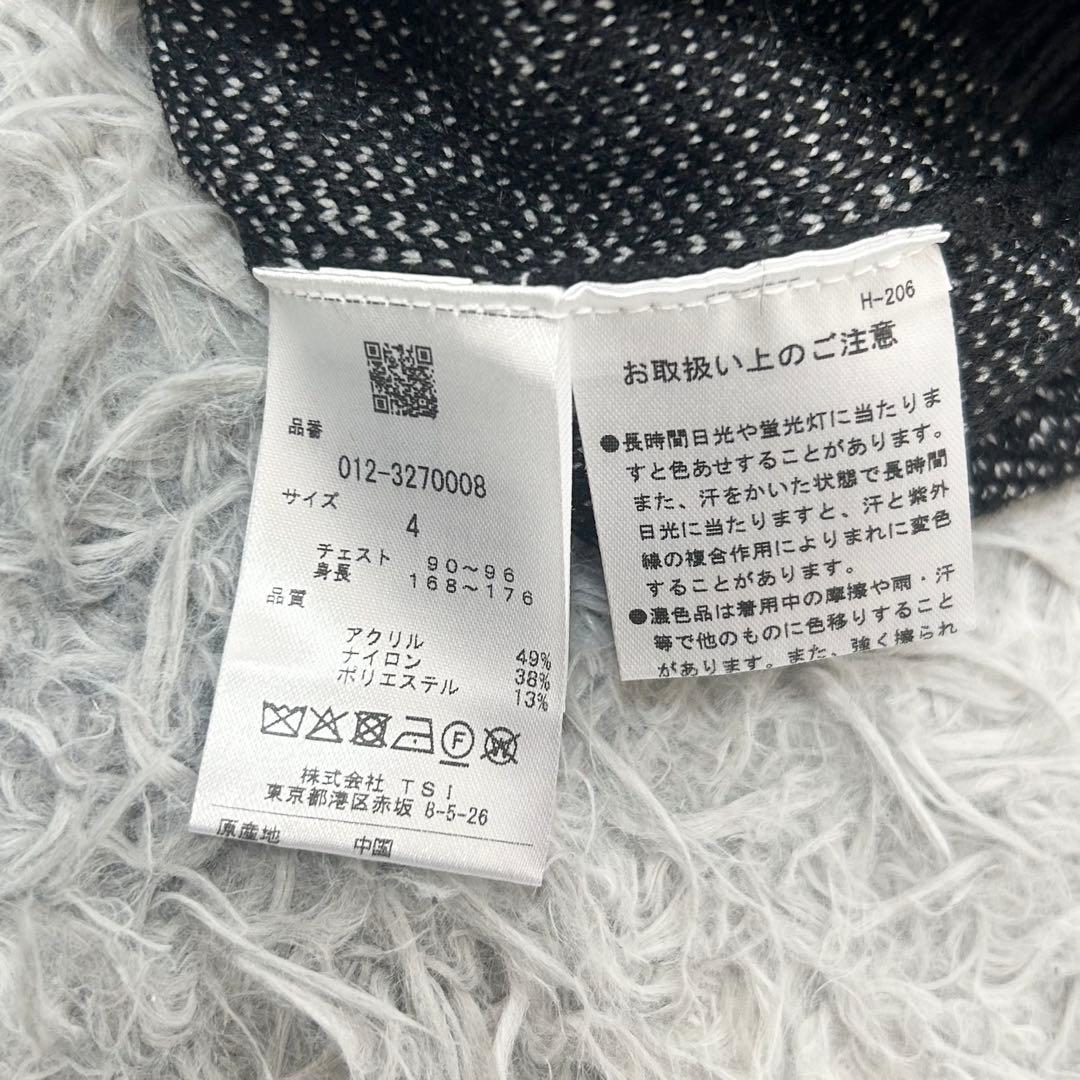 新品　ニューバランスゴルフ　ニット　セーター　ブラック　クルーネック　サイズ4