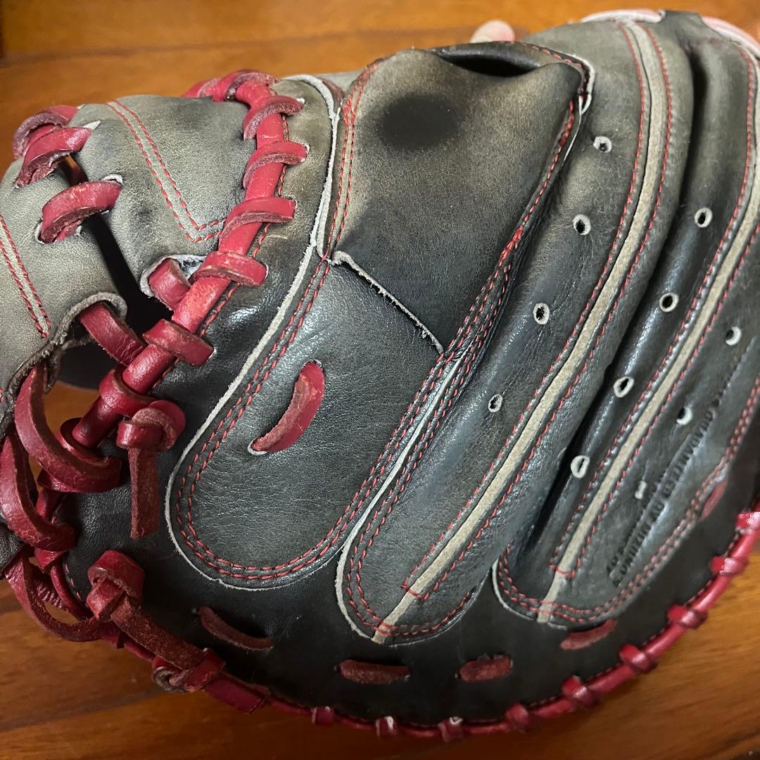 ミズノ 軟式 野球 グローブ 大人用 キャッチャーミット 使用感はあります164