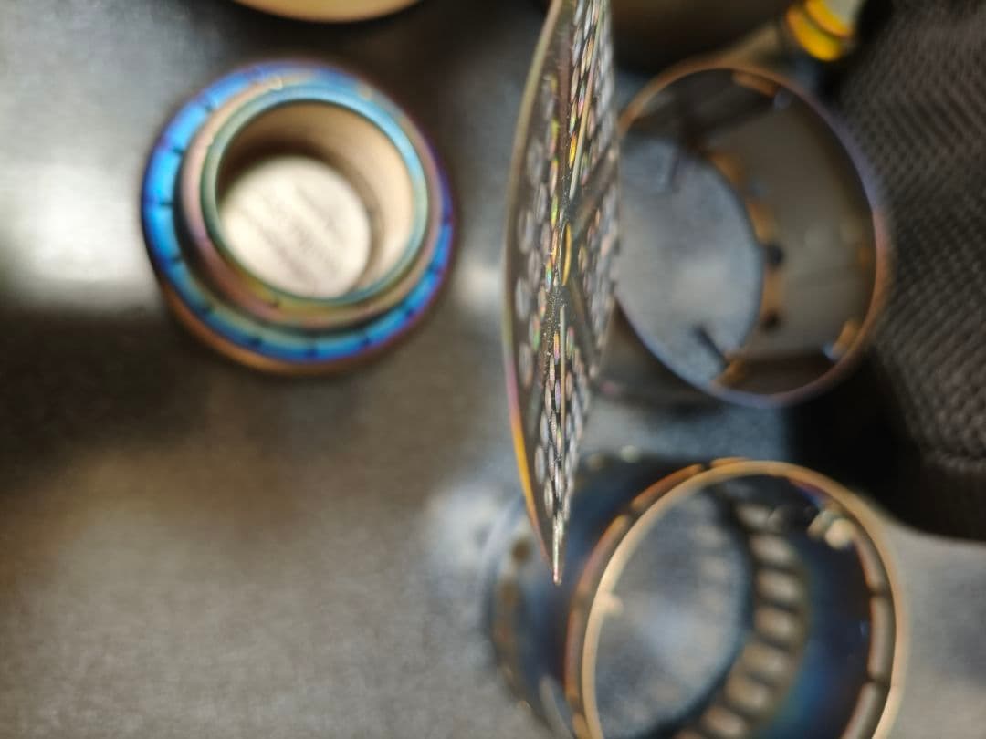 エバニュー アルコールストーブDXセット＋600mlチタンマグsilverant