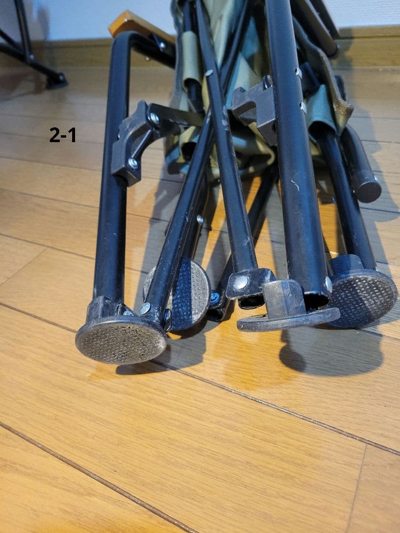 週末値下げ❗バンドック焚き火チェア2脚セット