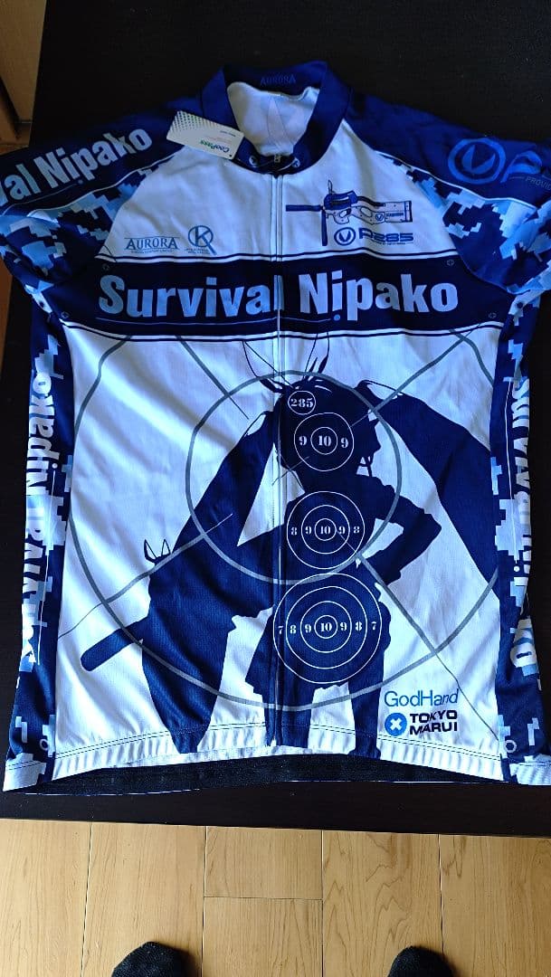 Aurora Survival Nipako サイクルジャージ 3XL