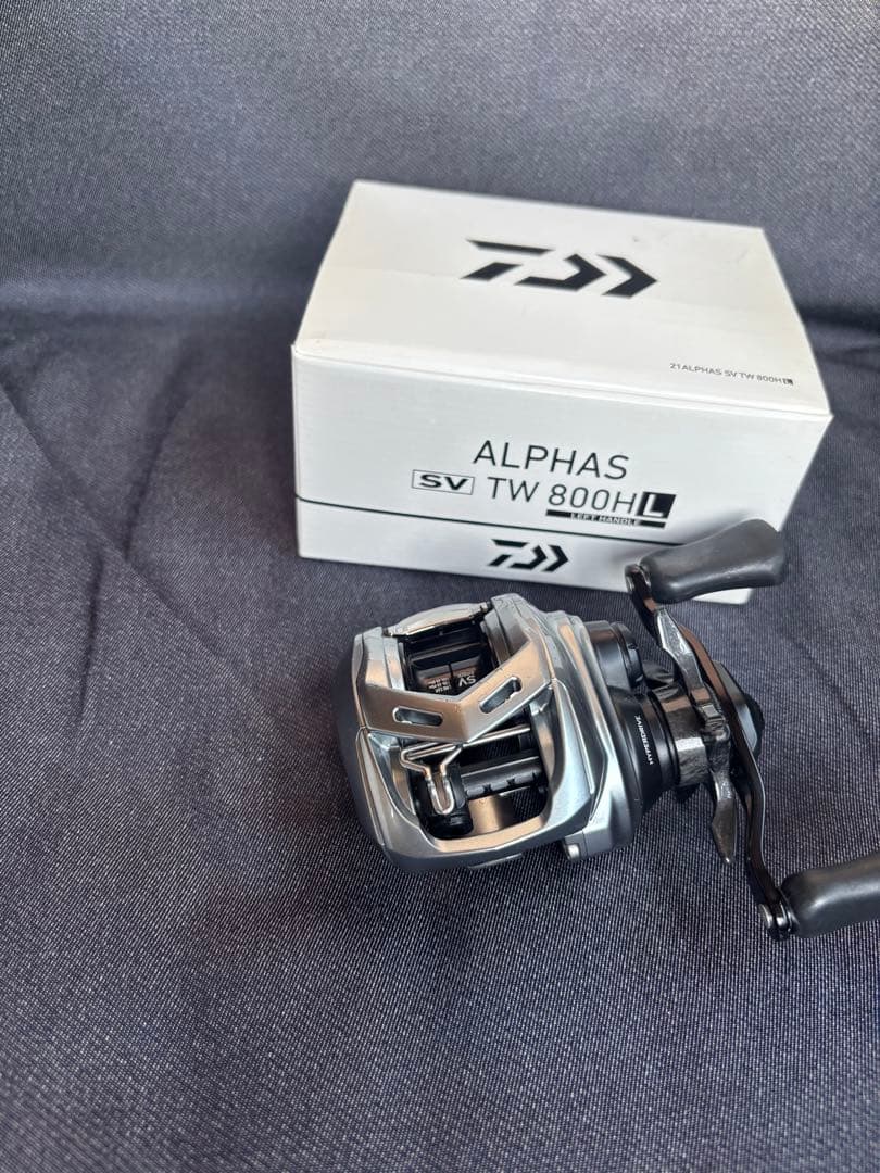 ダイワ 21アルファス SV TW 800HL ベアリング追加