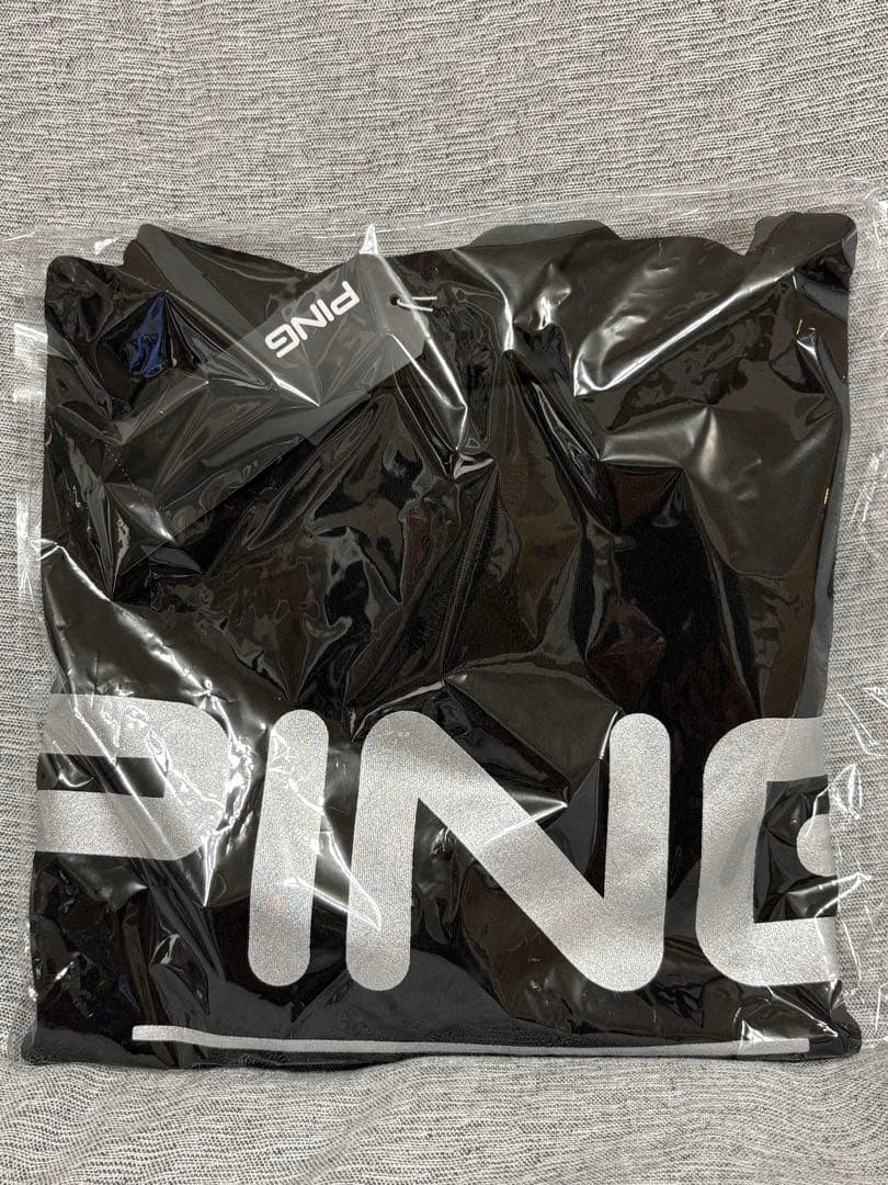 L ☆新品☆ ping （ピン）　 レディースフード付きゴルフウェア　ブラック