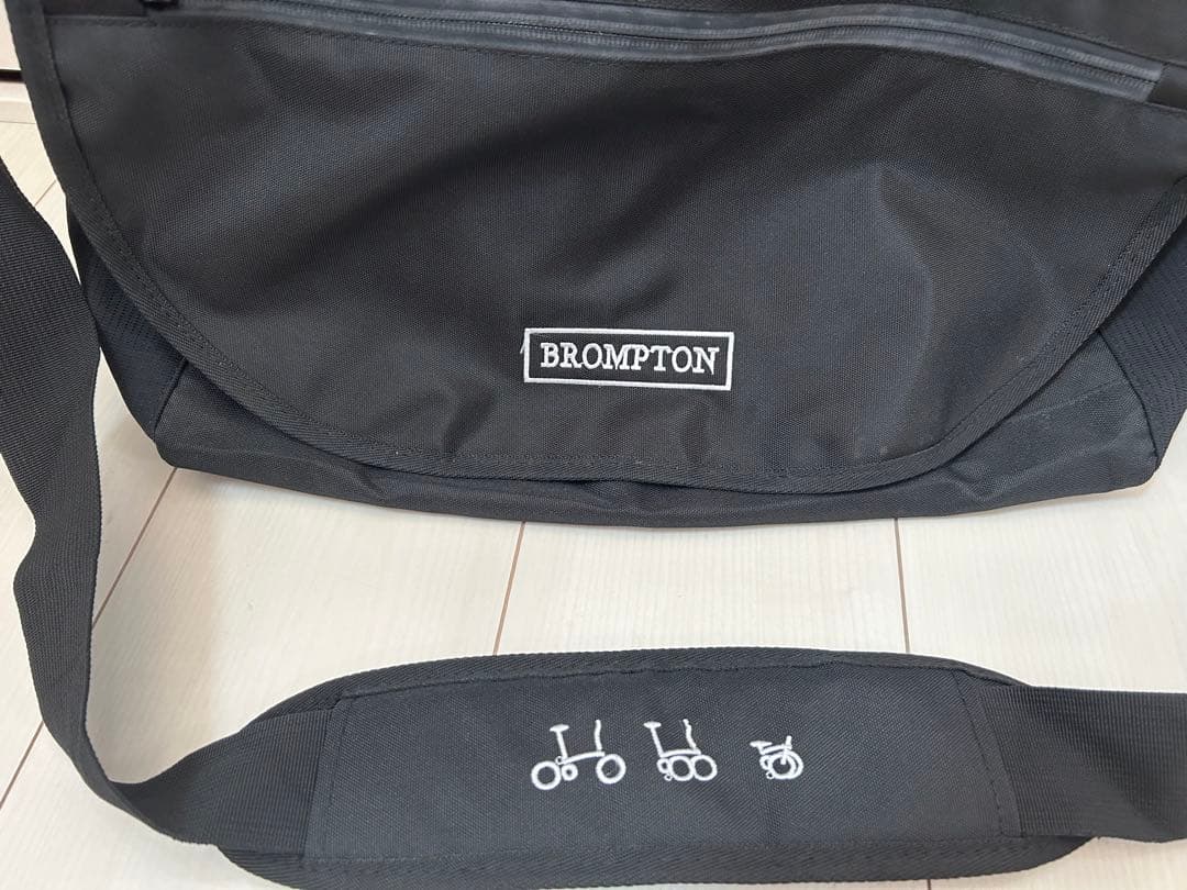 特価 ブロンプトン BROMPTON メッセンジャーバッグ ブラック