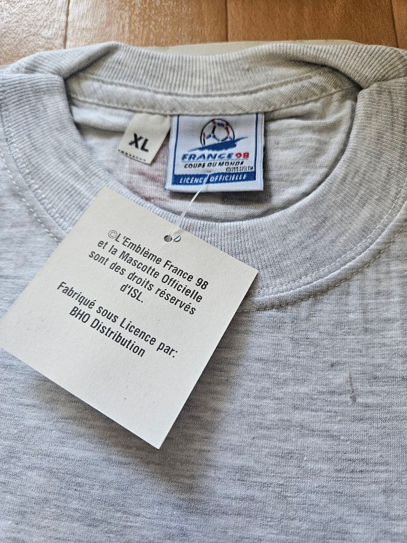 1998年W杯フランス大会記念Tシャツ
