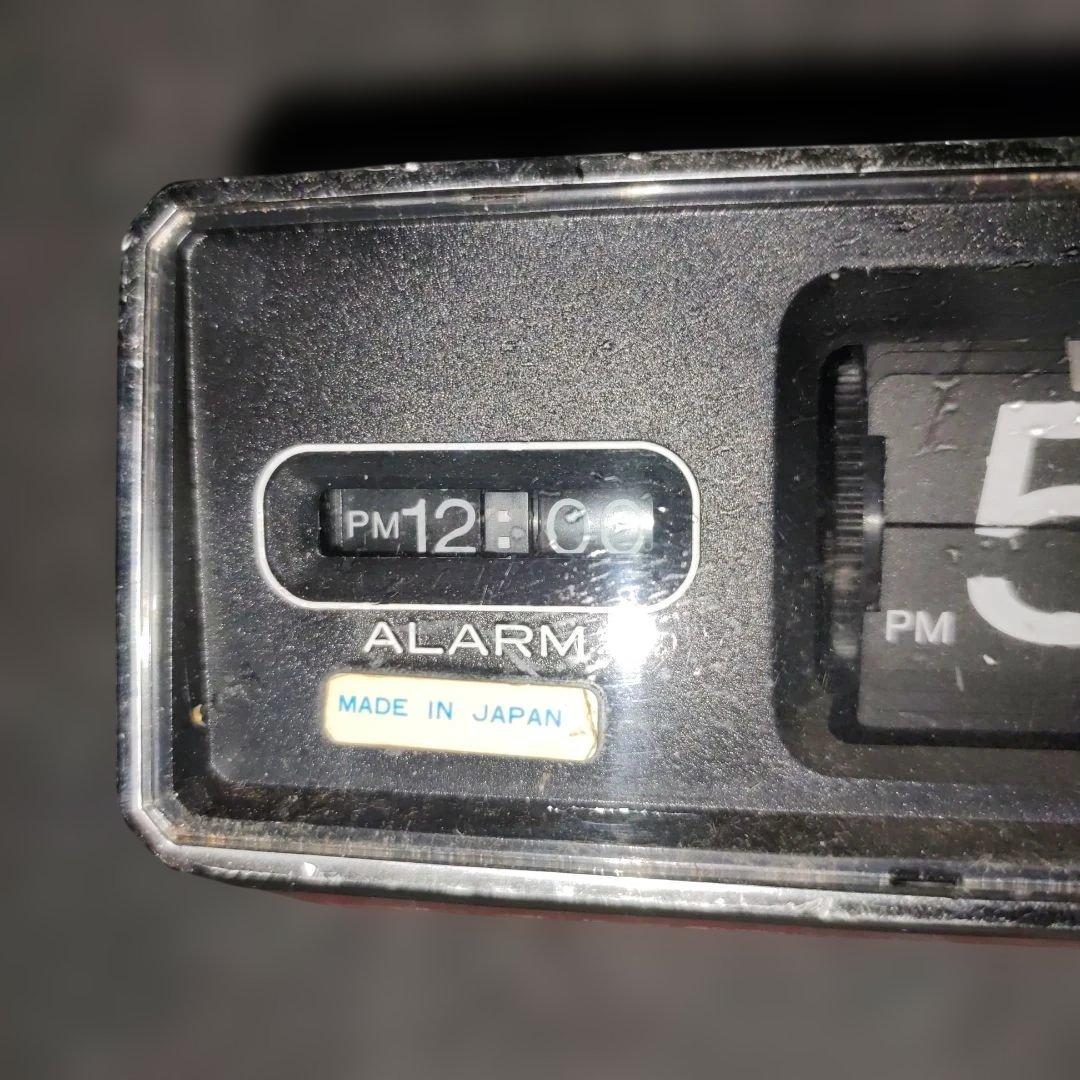 SEIKO パタパタ時計 昭和レトロ 正常動作品